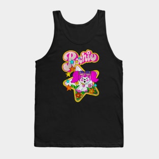 Poochie Star Distressed Tank Top